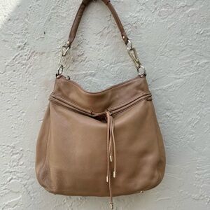 Helen Kaminski Tan Leather Hobo Bag